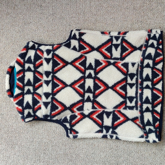 Patagonia Classic Retro-X Fleece Vest, Brass Hawk, Size M - Picture 6 of 6